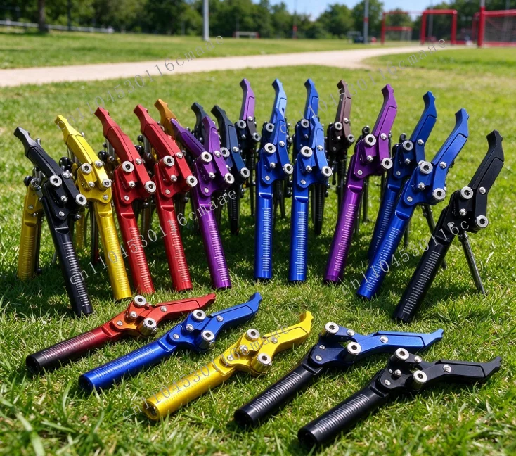 Sport wheelchair brake lever, handbrake high-end aluminum alloy brake system, practical brake accessories for active wheelchairs