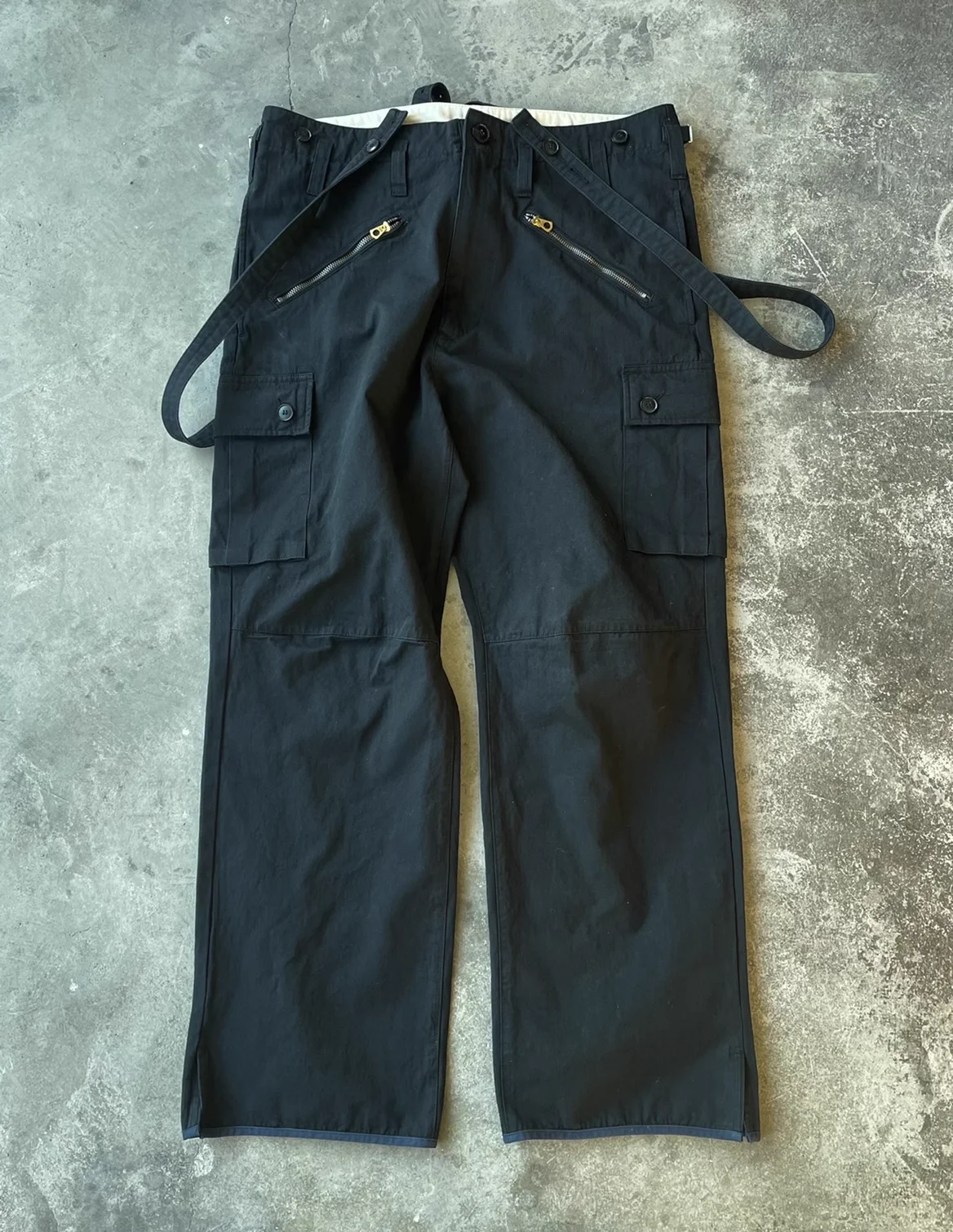 men's VISVIM FERNGULLEY PANTS Multi-pocket overalls