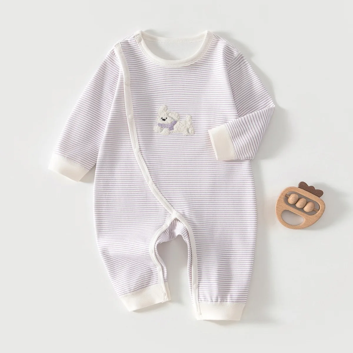 New Arrival Baby Boy Girl Spring Lightweight Jumpsuit 6-18M Kid Pure Cotton Breathable Romper Newborns Cartoon Casual Bodysuit