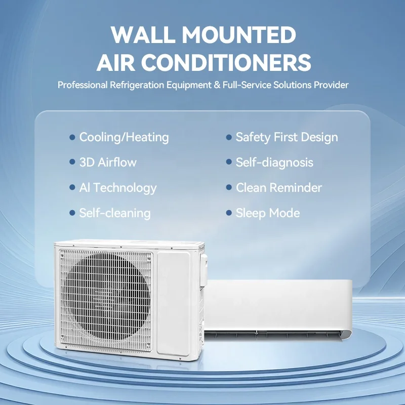 Energy Saving Portable Air Conditioner Cooling and Heating 7000 8000 10000 12000 BTU CE Certified Europe