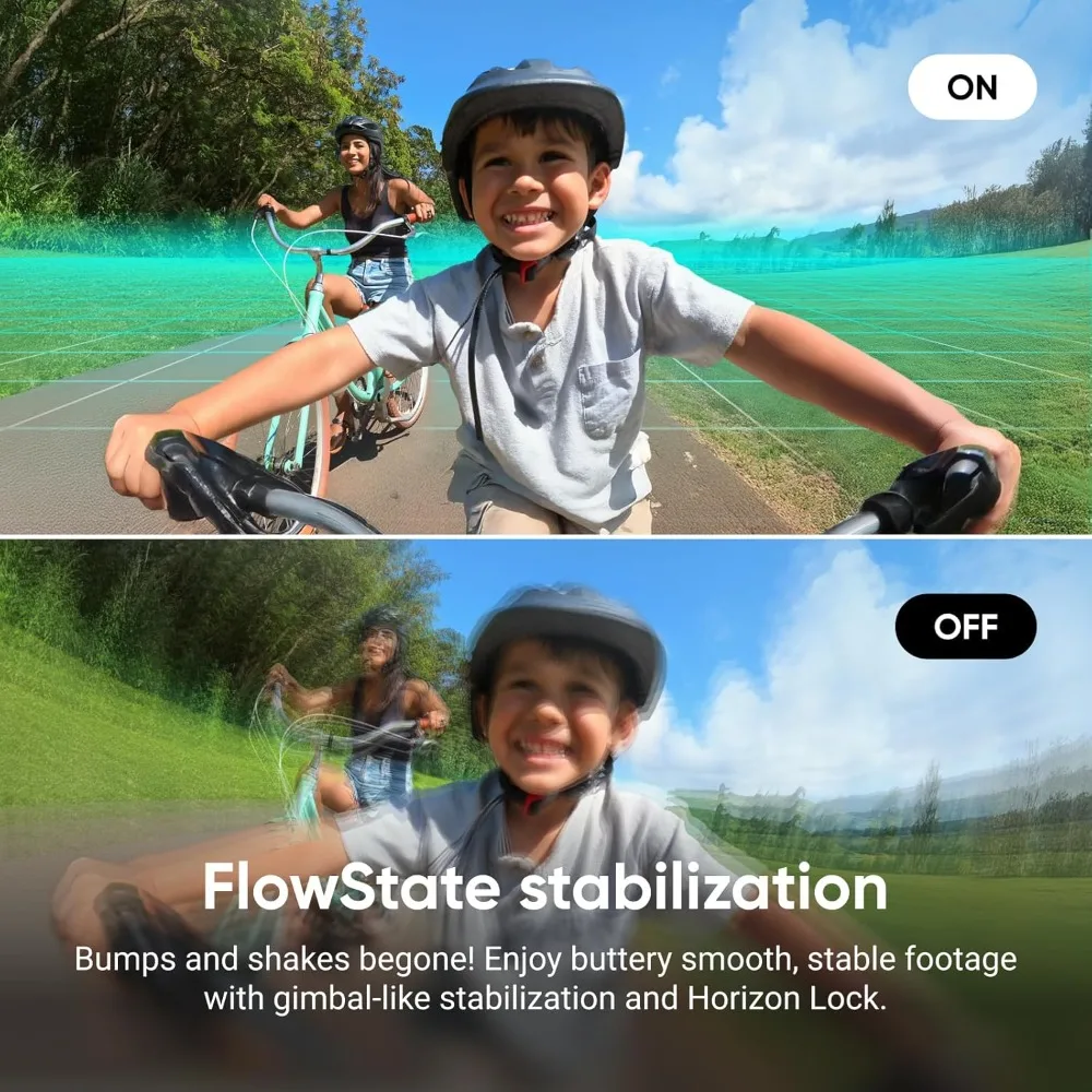 NEW-GO 3S - كاميرا تسجيل فيديو محمولة صغيرة سعة 128 جيجابايت بيضاء بدقة 4K، POVs بدون استخدام اليدين، تركيب في أي مكان، تثبيت، 140 دقيقة #5