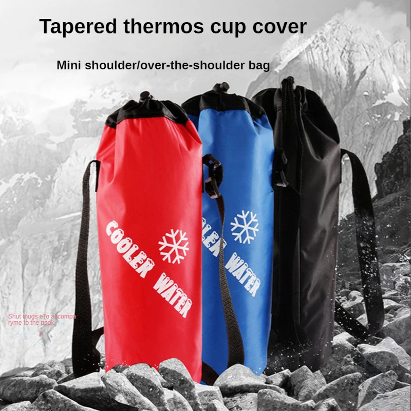 Portable Bottle Bag Insulated Thermal Ice Cooler Warmer Lunch Food Picnic Insulation Thermos Bag for Man Women