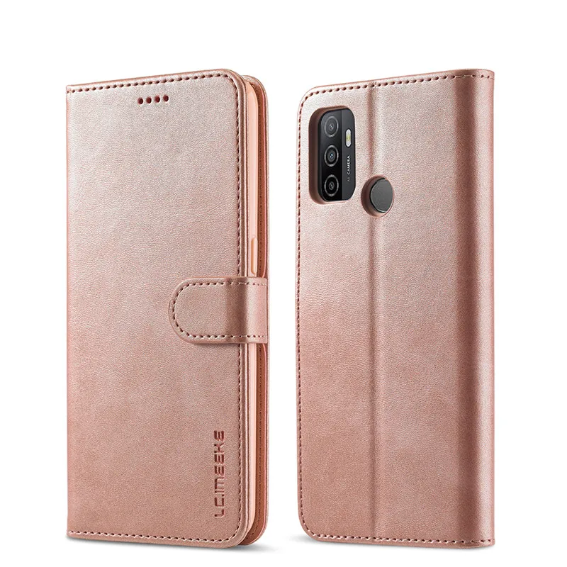 For Oppo A53 2020 Case Leather Luxury Phone Case On Oppo A53S 2020 Case Flip Magnetic Wallet Cover For Oppo A53 2020 Case Hoesje