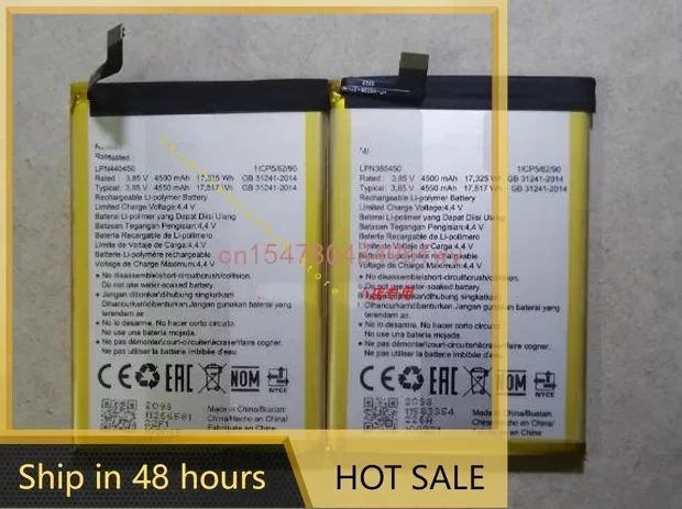 For  4500mAh 3.85V Battery For Hisense LPN440450 Mobile Phone Batterie Bateria Replace Parts