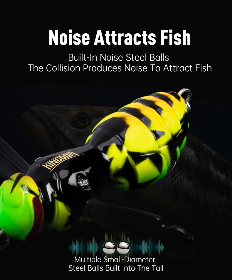 Kingdom Wasp Crawl Bait Schwimmender Angelköder 4,2g/40mm 6,6g/48mm Insekten-Bionik-Swimbaits Oberflächenköder Künstlicher Harter Köder – Detail 11
