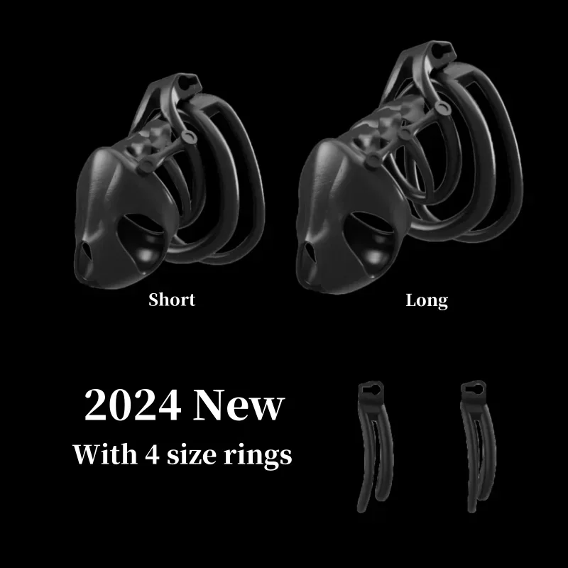 

Double Ring Abstinence Urethral Lock Anti-Cheating Penis Cage Scrotum Restraint Sports Chicken Cage Male Chastity Device SexToy