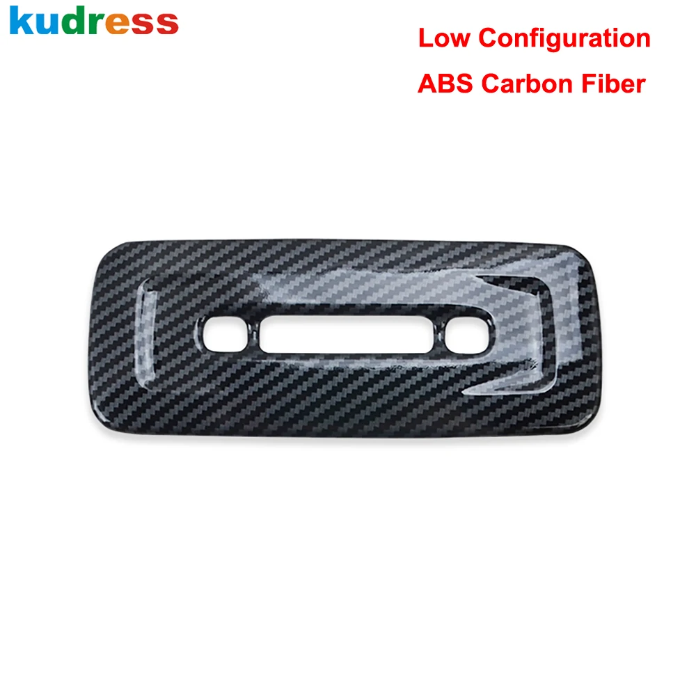For Toyota Camry 70 2018 2019 2020 Carbon Fiber Car Front Rear Roof Reading Light Lamp Cover Trim Inteiror Molding Accessories