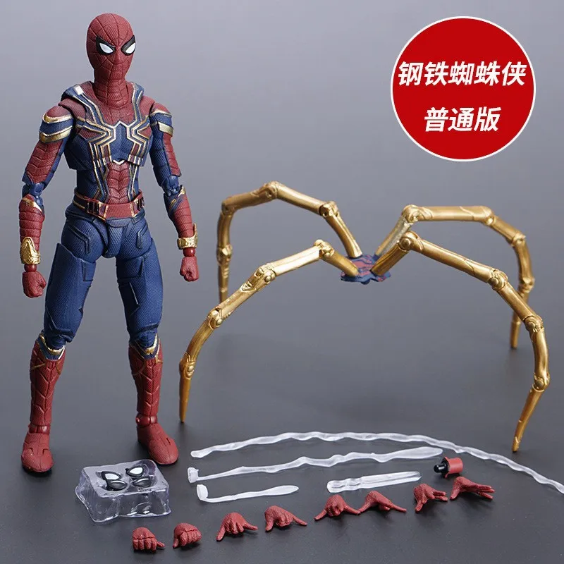 SHF Spider Man Action Figure Spiderman Tobey Maguire Anime Figurine Pvc Statue Model Collection Doll Decora New Year Gifts