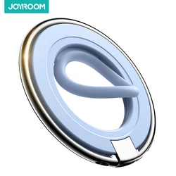 Joyroom-Anneau de support de téléphone magnétique coloré, support de poignée de téléphone, anneau de silicone, support de déclinaison magnétique pour iPhone 16, 15, 14, 13, 12