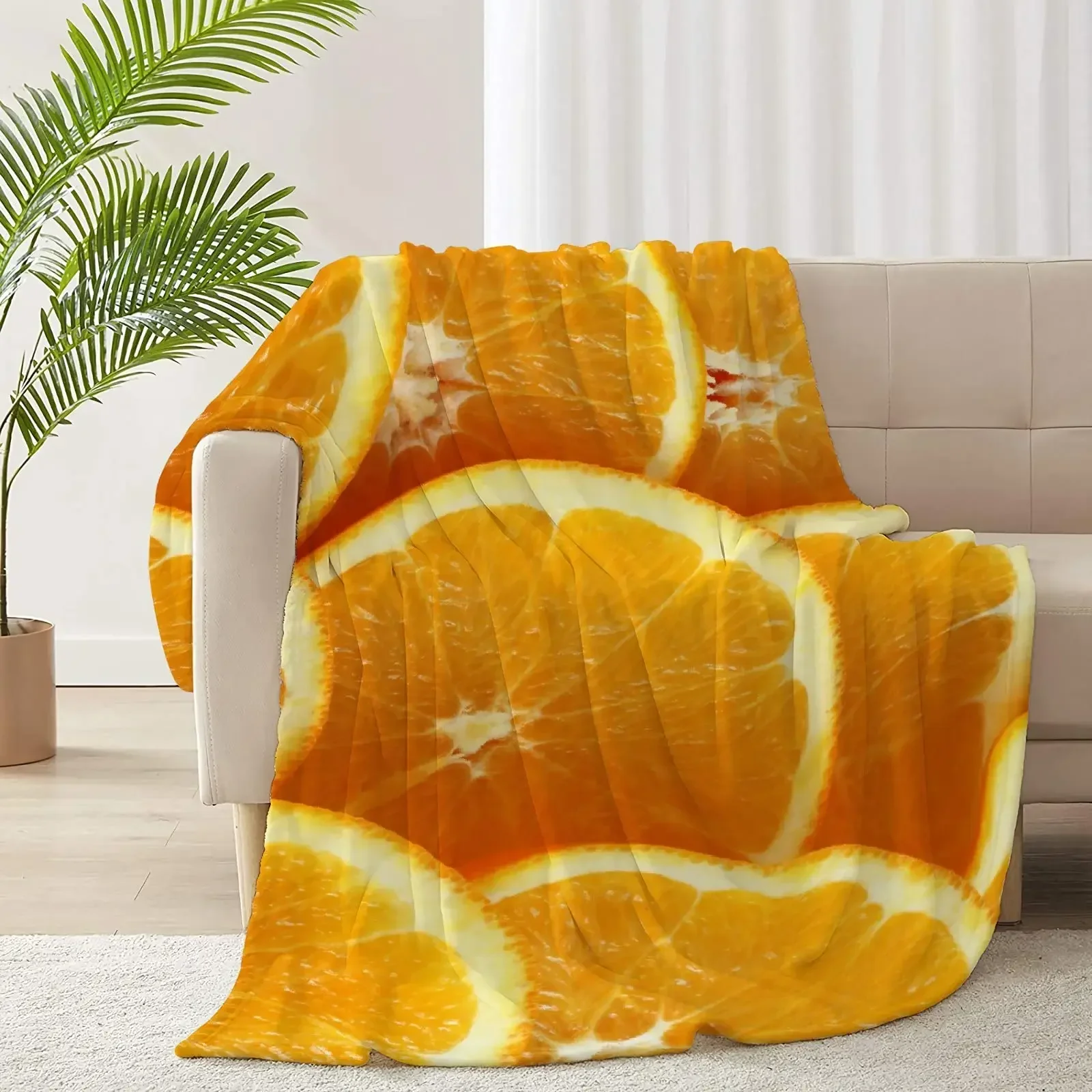 Fruits Throw Blanket Good Gifts Choice Lightweight Super Soft Comfortable Suitable for Sofa Living Room Bedroom Couch King Size