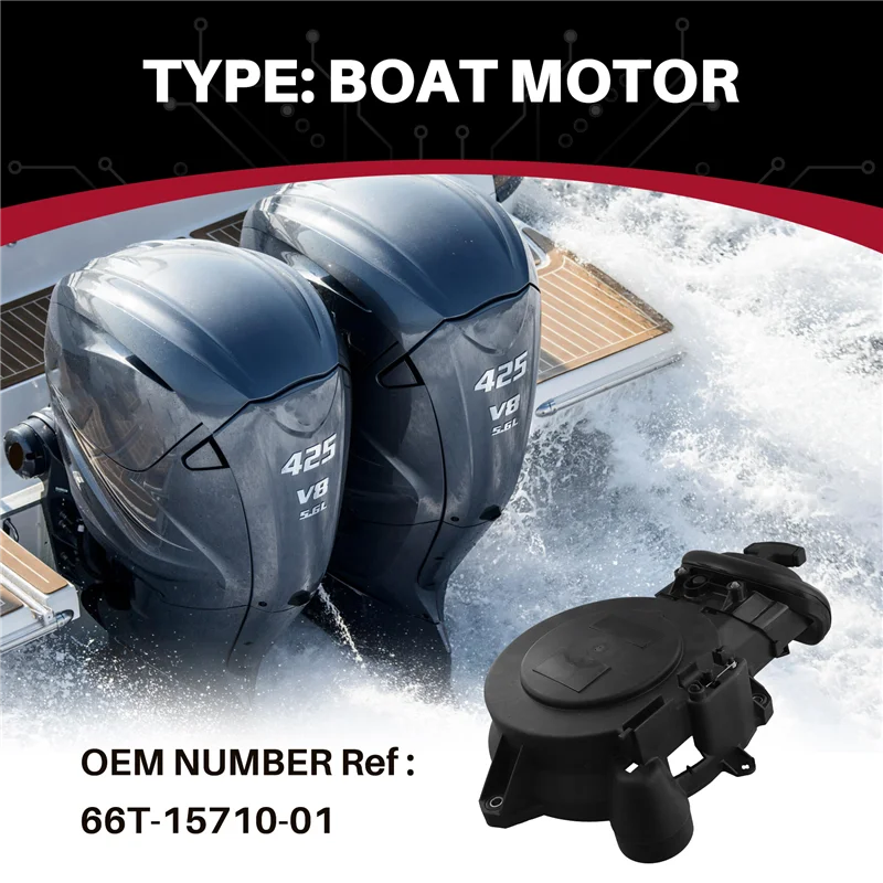 

Boat Motor Starter Assy For Outboard Engine Starter Assy 66T-15710-00 Start Puller Assembly 66T-15710-01-AD39