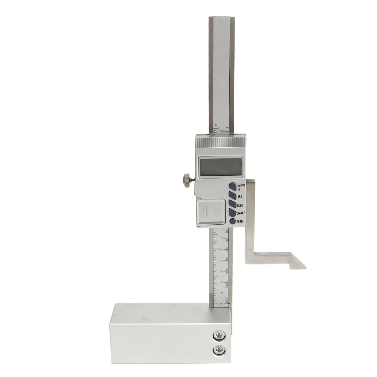 

0 to 150mm Digital Height Gauge with Magnetic Base LCD Screen Electronic Height Measuring Tool with SPC Output