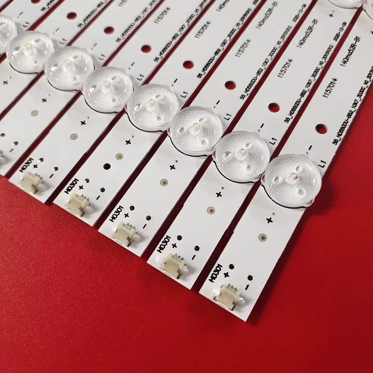 

LED backlight Array 55 TV H55MEC3050 55K3300UW H55m3300 55H8C HD550DU-B52S1 55 HD550DU B52 10X7 3030C V0 SVH550AF2 HD550M3U51-TA