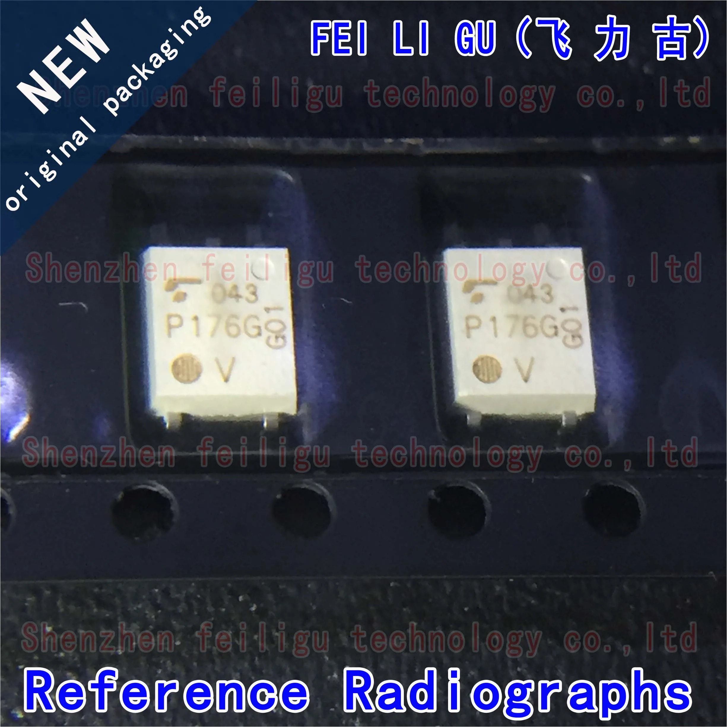 5 ~ 50 Stuks 100% Nieuwe Originele Tlp 176G (Tp, F) Tlp 176G Tlp176 Zeefdruk: P 176G Pakket: Sop4 Solid State Relay Optocoupler