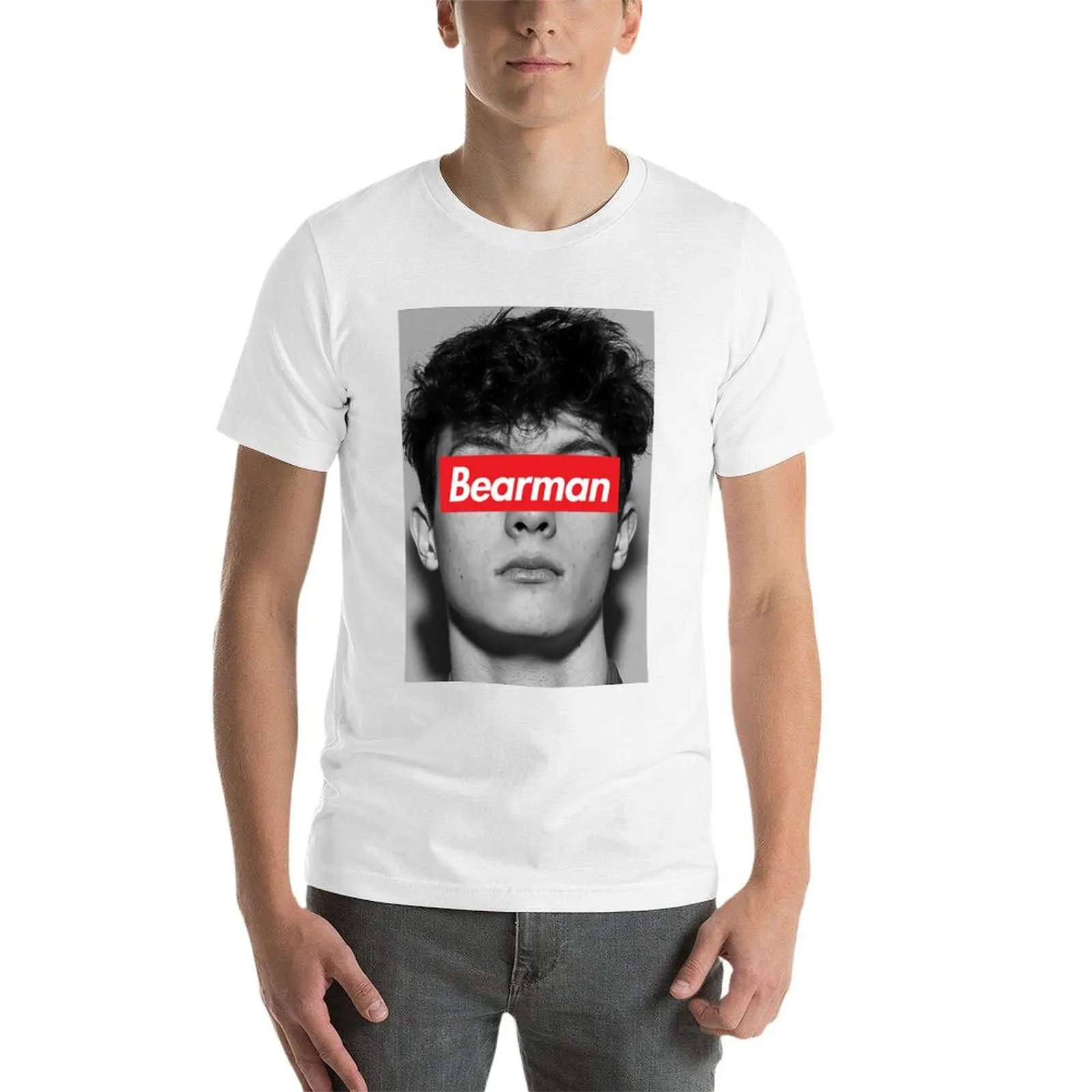 تي شيرت Ollie Oliver Bearman (صورة) على الموضة الكورية قمصان أنيمي للرجال