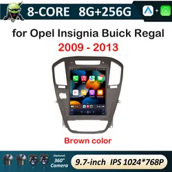 Car Multimedia Radio Video Player WIFI for Opel Insignia Buick Regal 2009 2010 2011 2012 - 2013 IPS Touch Screen Accessories BT