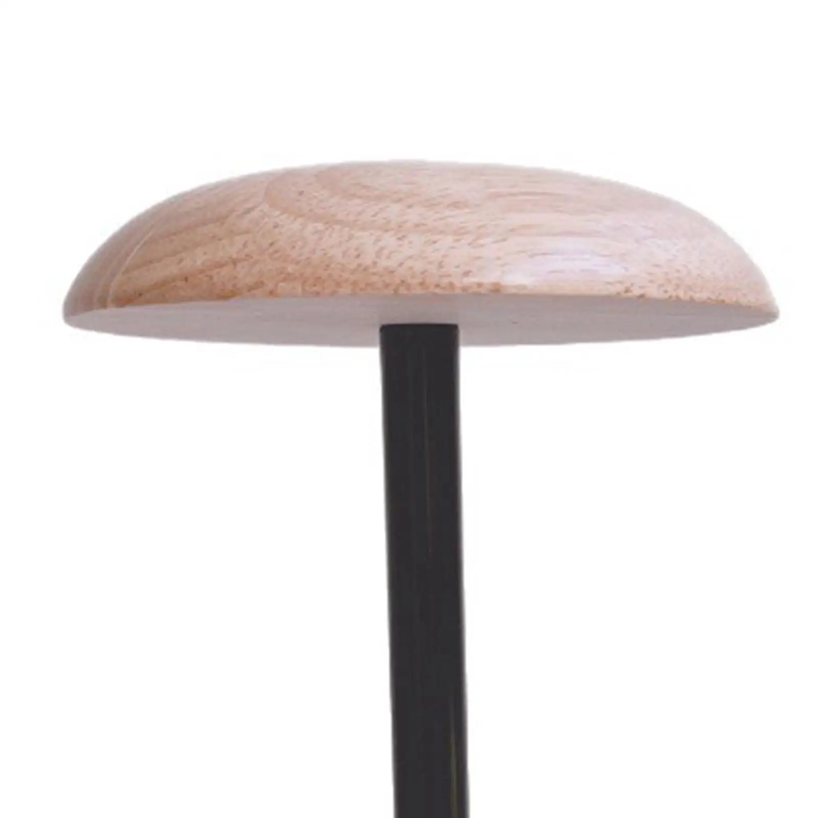 

Hat Display Stand Wig Holder with Dome Stable 17.5cm Tall Rustic Hat Rack for Hair Salon Markets Bedroom Living Room Home