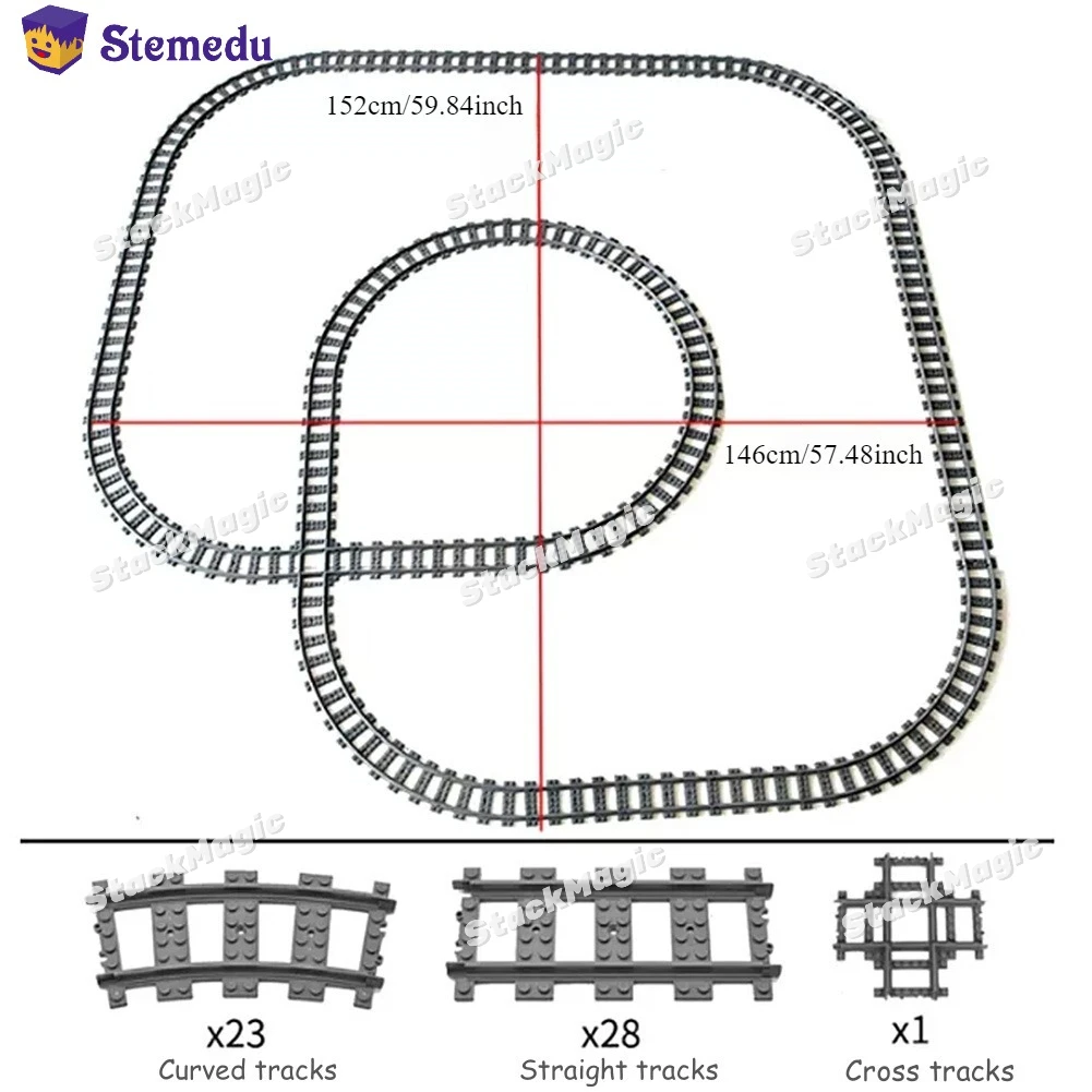 Nowe Koleje Miejskie Elastyczne Klocki Szynki Miękkie Proste Zakrzywione Szyny Przełączniki Klocki Konstrukcyjne Kreatywne Modele Kolejowe Zabawki Dla Dzieci Prezenty