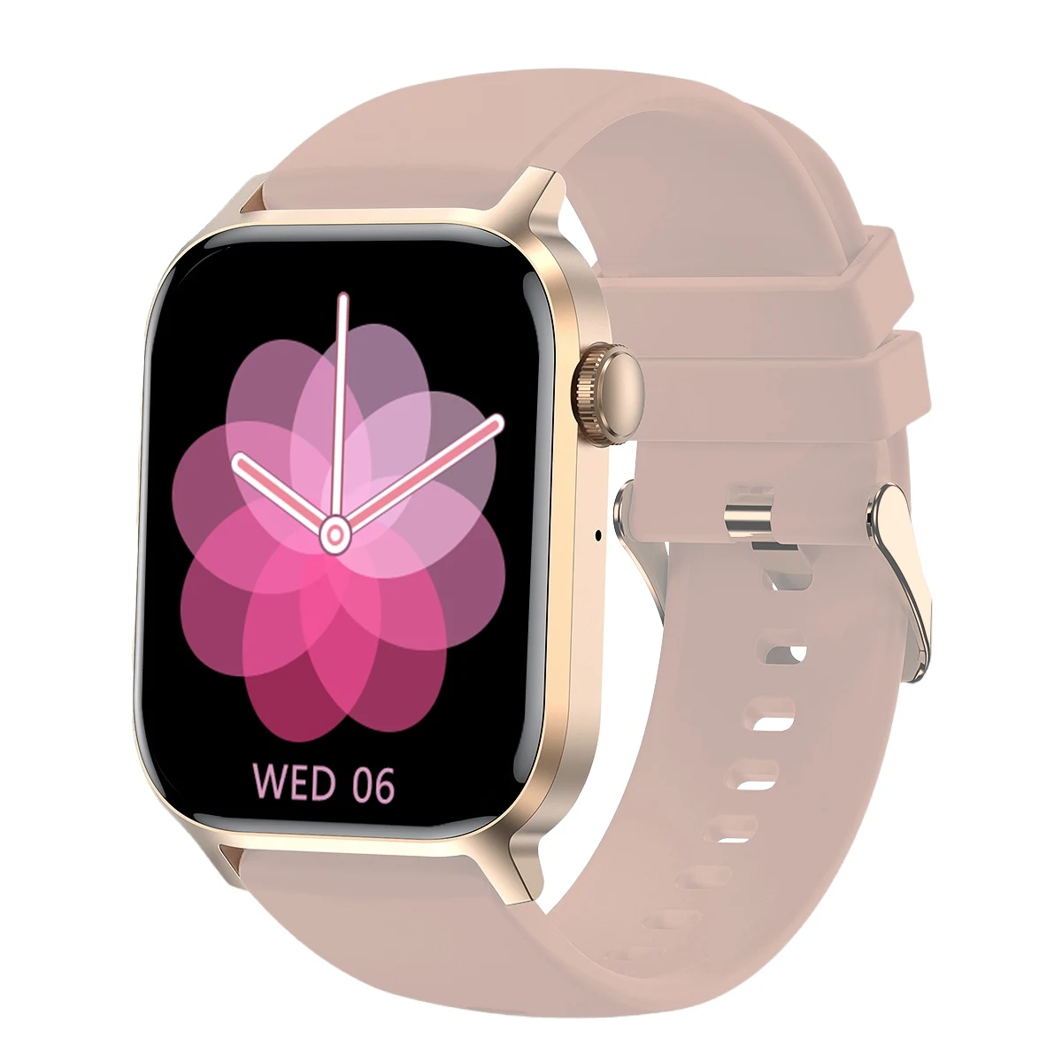 Reloj inteligente Kiano Watch GO Watch Polish Talk Men Reloj para hombre y mujer Oro rosa