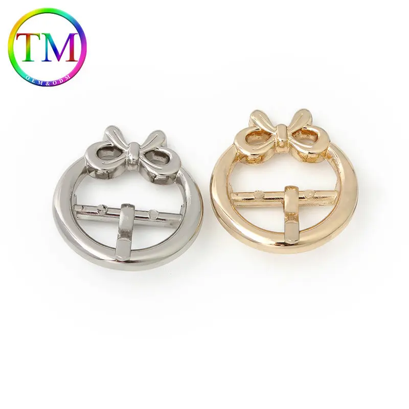 10-50Pcs 24mm 3 Colors Adjustment Bag Strap Buckle Butterfly Cute Pin Buckle For Leather Craft Belt Hardware Accessories