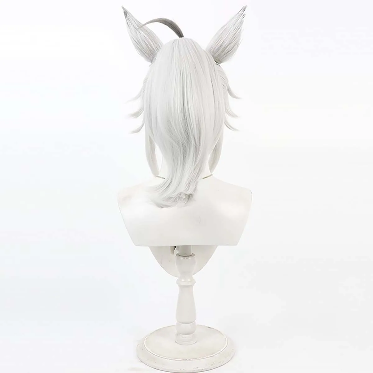Game Roleplay Party Uma Musume: Pretty Derby Oguri Cap Gray Cosplay Wig