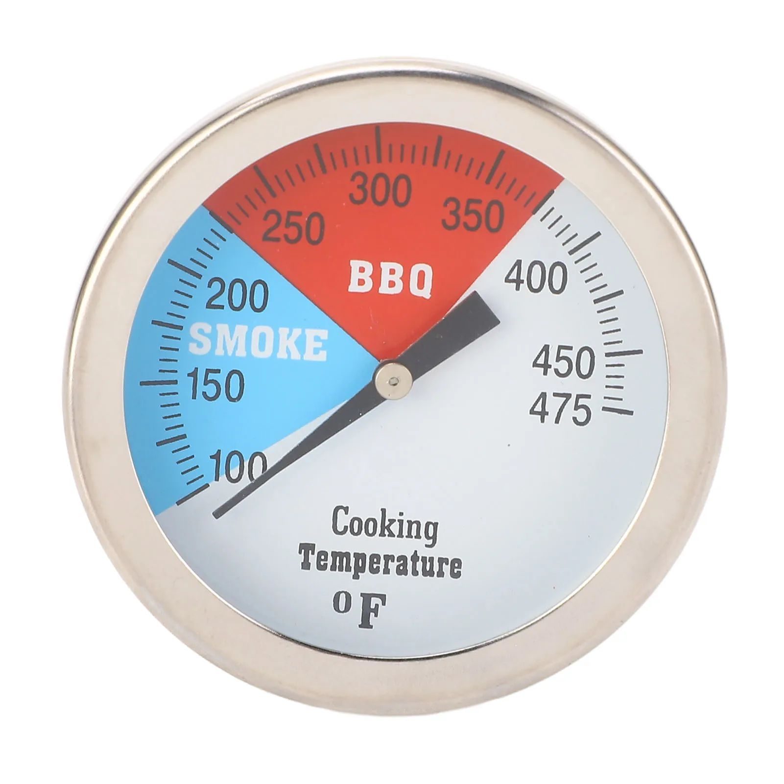 Oven Temperature Gauge 50mm Stainless Steel  Plate Accurate Easy To Read 100‑475℉ Cooking Temperature Meter for Commercial