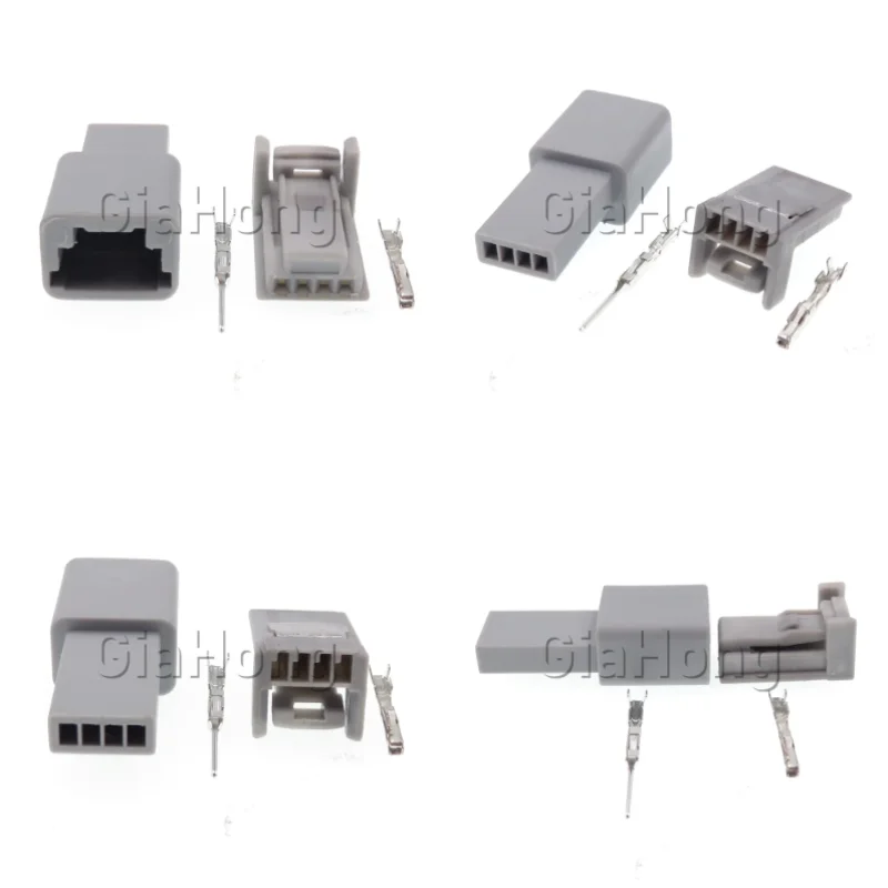 1 Set 4 Ways 1473672-2 AC Assembly Automobile Warning Light Connector For Toyota Prado Car Hazard Light Double Flash Lamp Socket