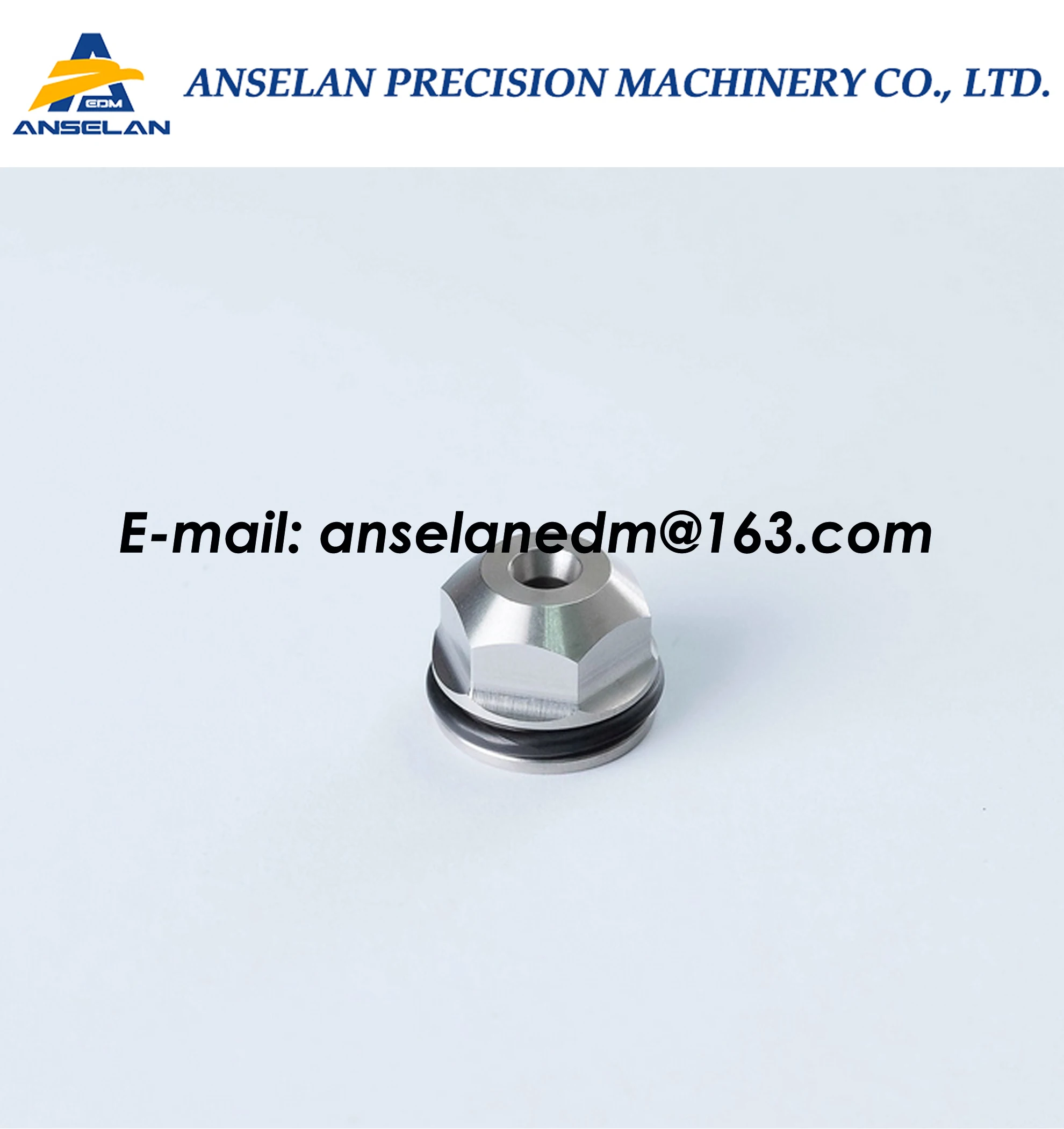 (2pcs) 100432545 edm Stainless Nut ID=2.5mm for Upper Guide for Robofil 190,290,290P,300,500 Charmilles Cap nut 100.432.545, 24.