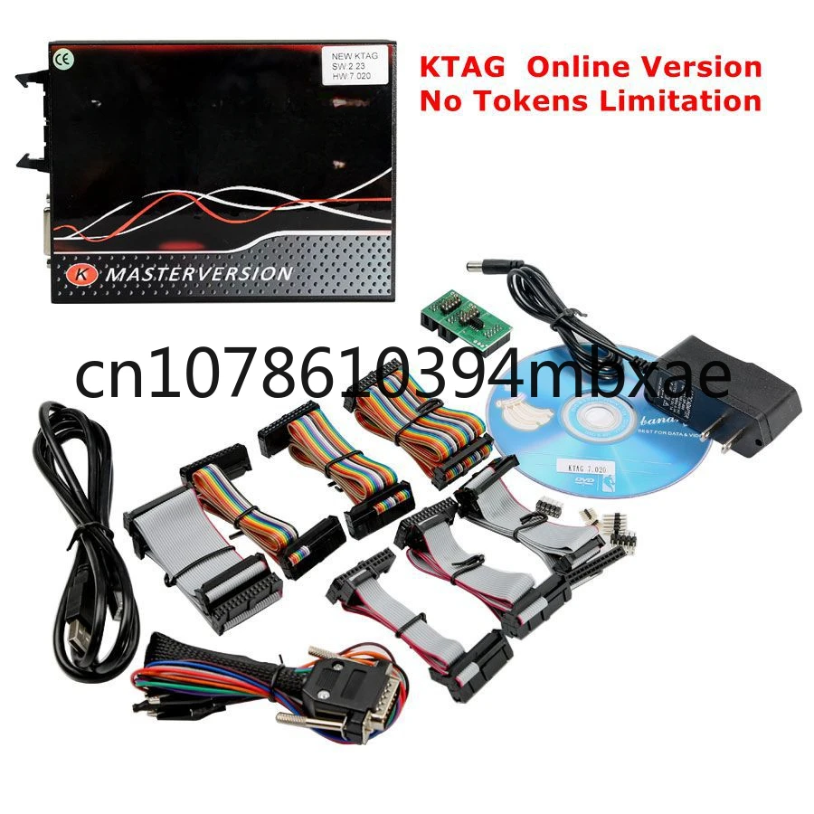 V7.020 V2.25 2.23 Red Board Auto ecu Programming tools No Tokens Limitation