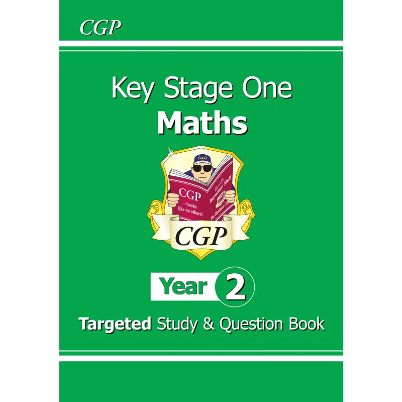 

KS1 Maths Year 2 Targeted Study Question Book CGP Books Coordination Group Publications 9781782941361 Book