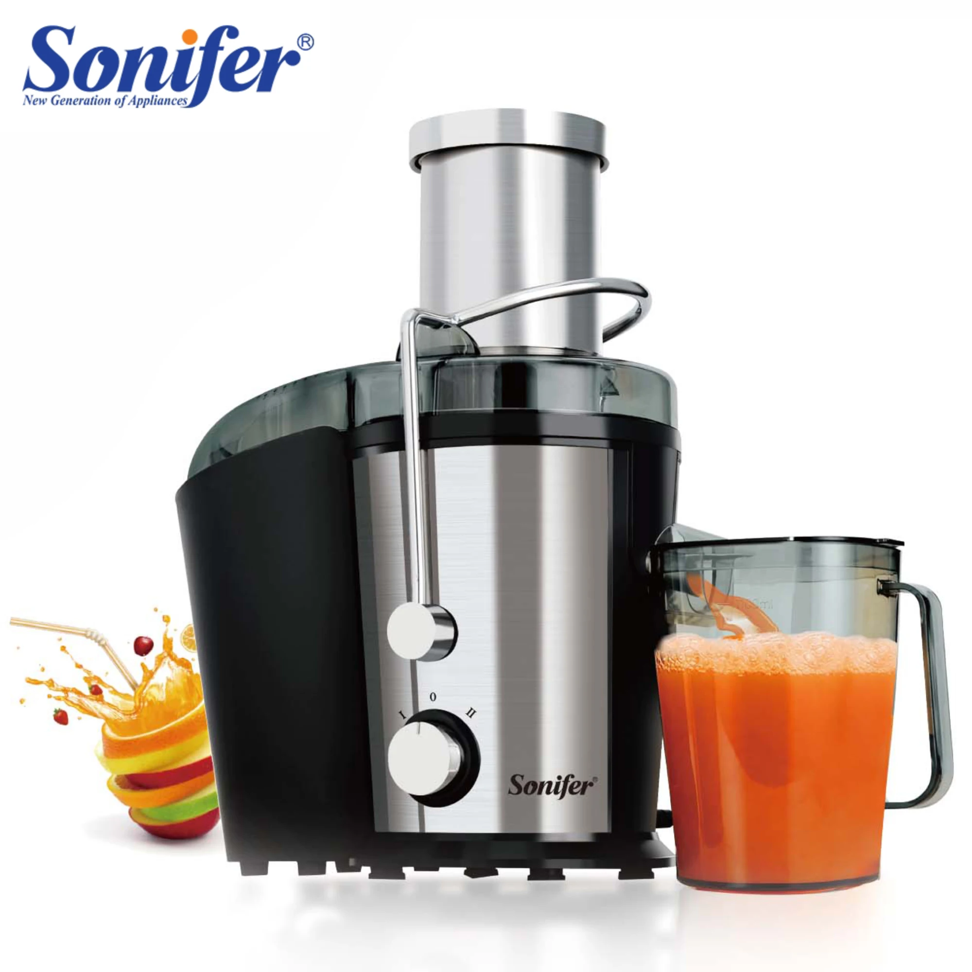 

Electric Juicer Fruit Squeezer Extractors Multifunction Mixer Fruit Smoothie Blender 800W Centrifugal Juicer Sonifer