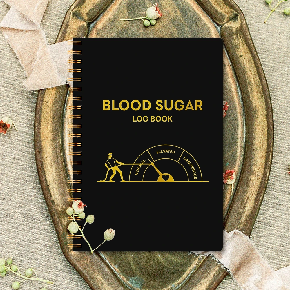 2025 Blood Sugar Log Book, Weekly Blood Sugar Diary, Enough for 63 Weeks, Daily Diabetic Glucose Tracker Journal Book