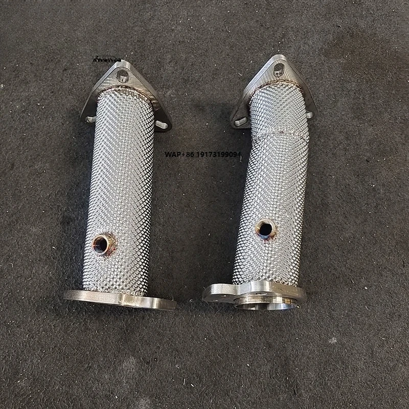 

Performance Stainless Steel Downpipe for Corvette C8 Z06 LT6 5.5L V8 Engine 2023+ High Flow Exhaust Front Pipe Upgrade