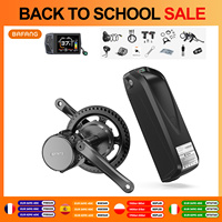 Bafang 48V 750W BBS02B BBS02 Mid Drive Motor 8Fun Motor Electric Bike Ebike Conversion Kit With 48V20AH 52V20AH Lithium Battery