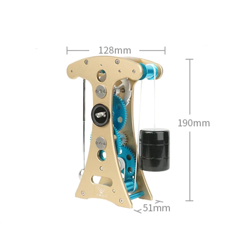 TECHING غاليليو البندول ساعة الجمعية عدة المعادن الميكانيكية الجمعية لعبة حلية DM35 #4