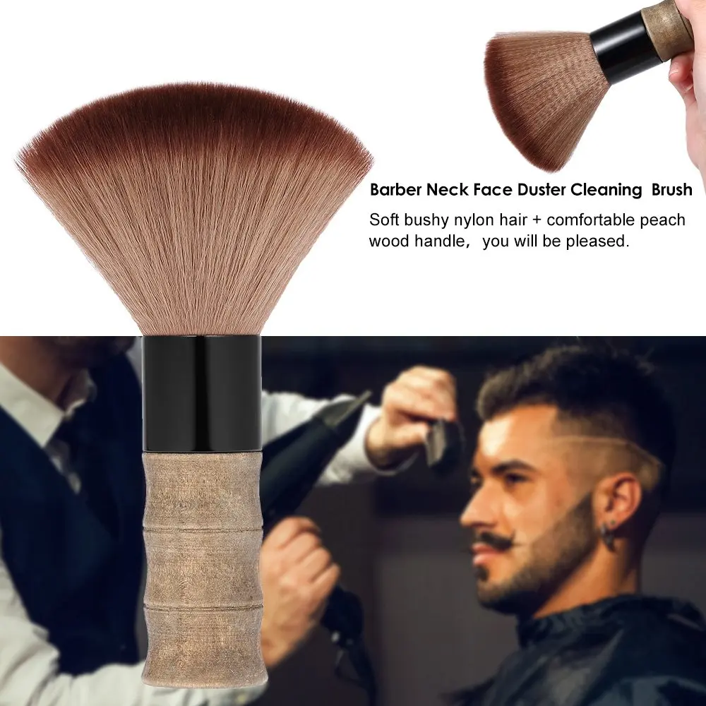 

Hair Brush Neck Face Duster Hairdressing Cleaning Brush Remove Soft Brush Salon Stylist Barbershop Tools