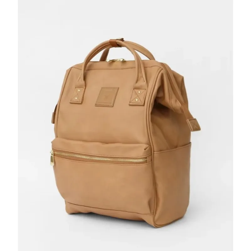 

anello Genuine Leather Women Backpack A+ Quality Anti-theft Large Capacity 16inch laptop bag Travel Rucksack Unisex bag for men
