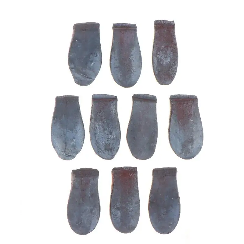 10 Pcs Heavy Duty Iron Pad Forged Wedge For Ax Hammer Handle Fixing Farm Tool Hardware Accessory