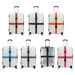 Practical Luggage Suitcase Straps Unisex Adjustable Suitcase Belts with Buckle