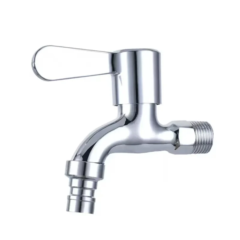 Washer Faucets In-wall Copper Faucet Valve Core Washing Machine Faucet 1/2" 4-point Water Inlet For Household Improvement image 2