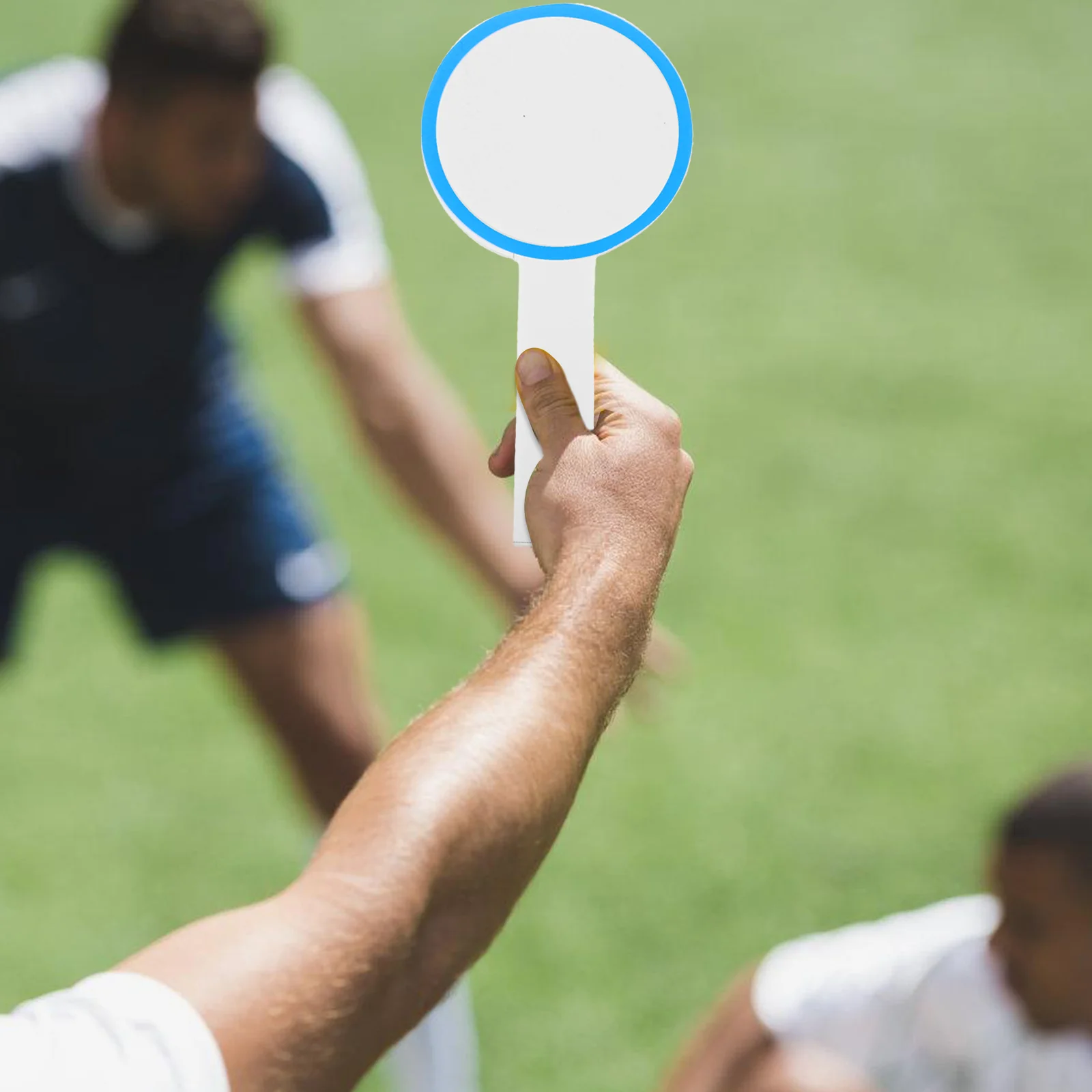 6 Pcs Score Board Round Flip Answer Paddle White Boards Dry Erase Signed Picture Small Erasable Student