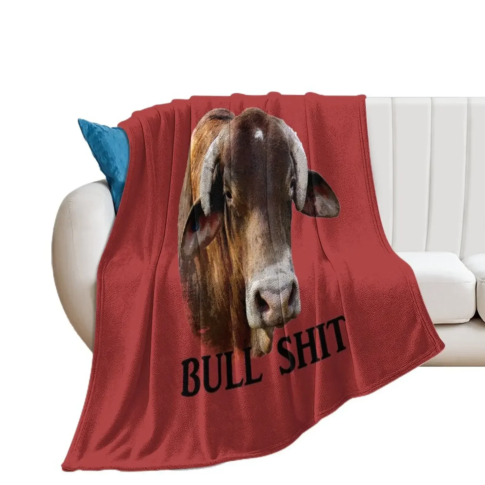 RODEO BULL, RODEO QUOTE Throw Blanket blankets ands Beach christmas decoration Blankets