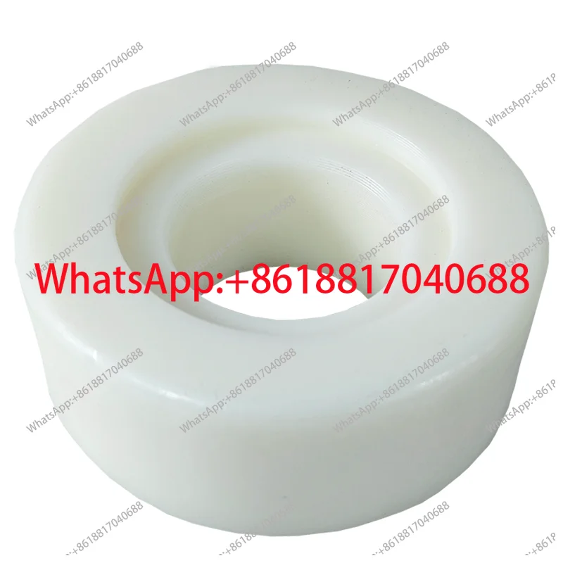 Automobile tail plate floor wheel protection wheel, buffer rubber wheel, tail plate accessories