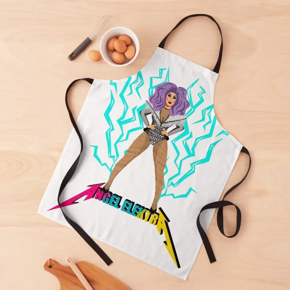 

Angel Elektra - Full Body Apron Kitchen Things Customizable Woman Kitchen New 2022 Year Cooking Apron