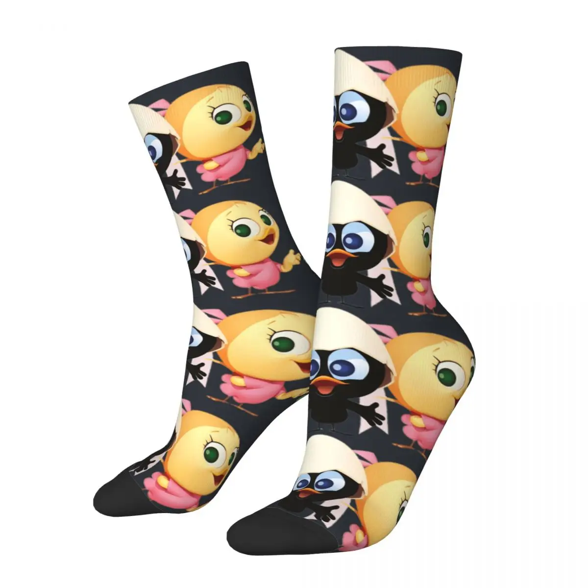 Crazy compression Sock for Men Bedley Mello Priscilla Hip Hop Harajuku Animation Kalimaro Quality Pattern Printed Boys Crew Sock