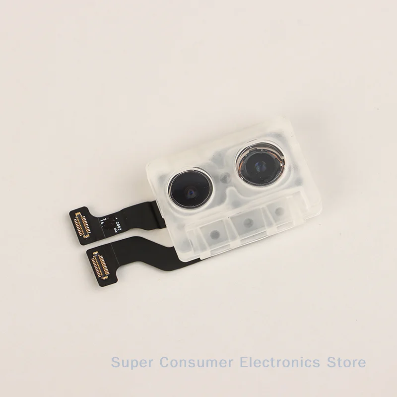 No Repaired Back Rear Camera With Flash Module Sensor Flex Cable For Phone 11 Replacement Parts