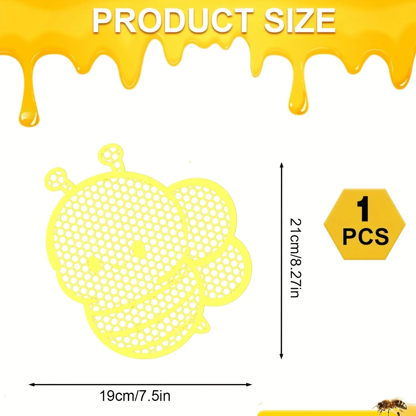 1pc/2pcs Bee Shaped Waterer Mixed Color Insect Drinking Station Bee & Butterfly Water Tray Garden Pollinator Feeder