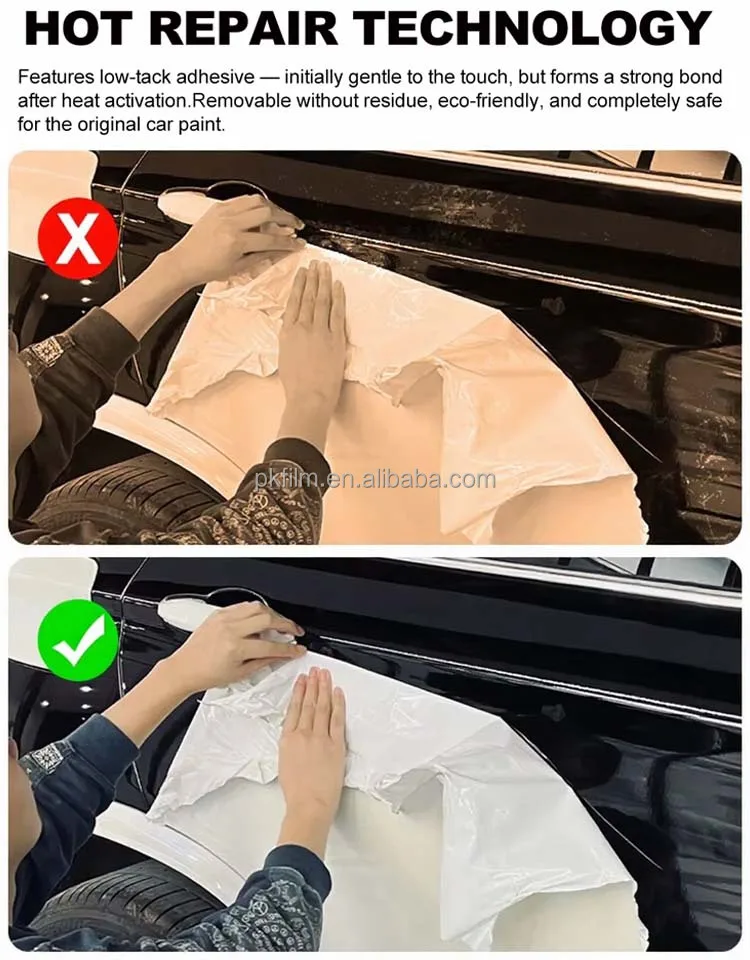 Premium Satin Sub-gray Car Vinyl Wrap Film 1.52x17m Anti-Scratch Self Healing TPU Material