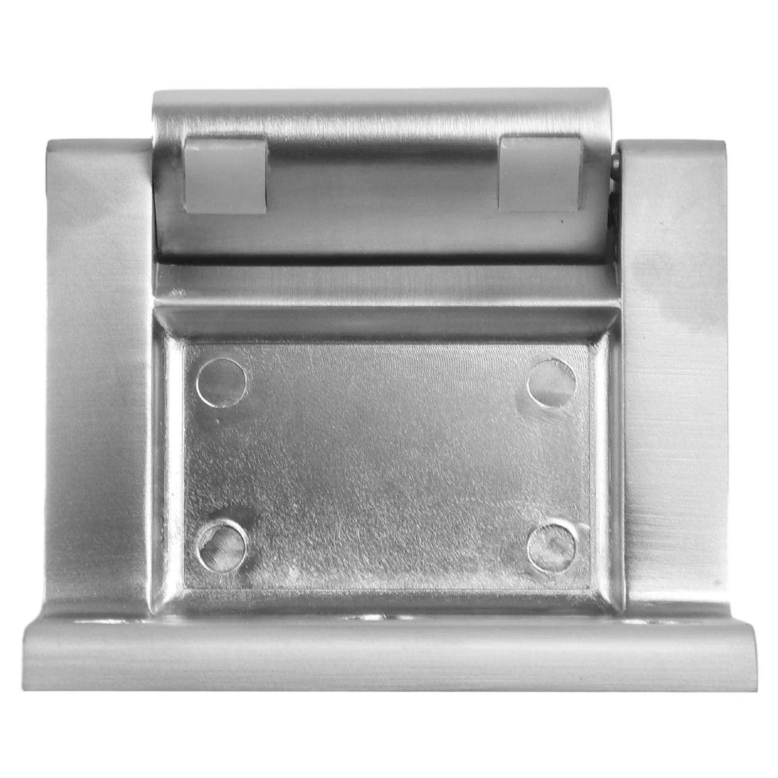 Heavy Duty Door Latch for Swinging Doors High Security Reinforcement Tamper Resistant Silver Easy Installation