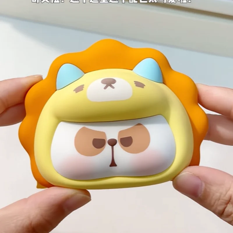 

Mr Pa Versatile Little Baga Earphone Bag Series Blind Box Cute Panda Storage Bag Pendant Toy Graduation Mystery Box Gift